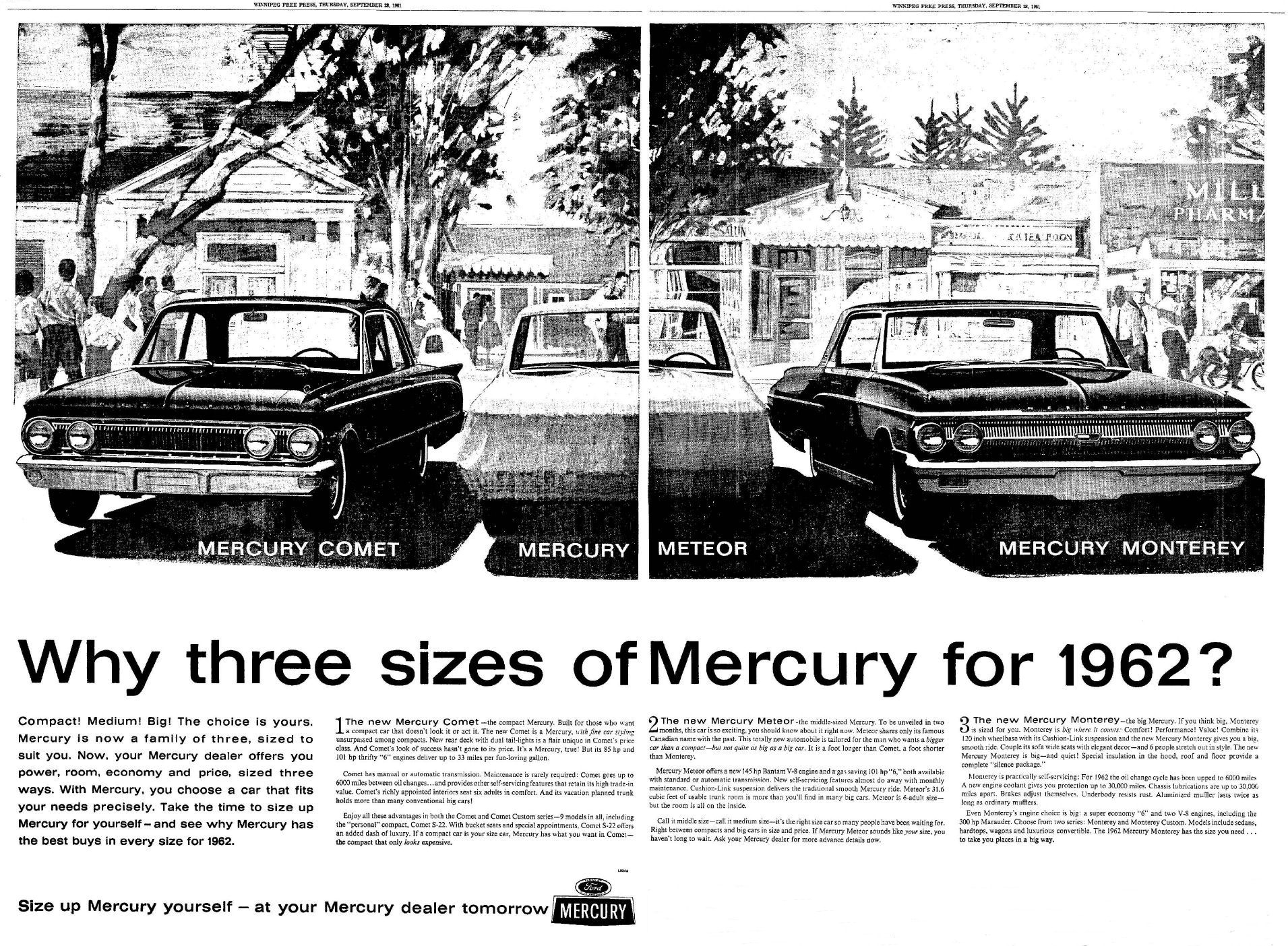 1962 Ford Canada Mercury